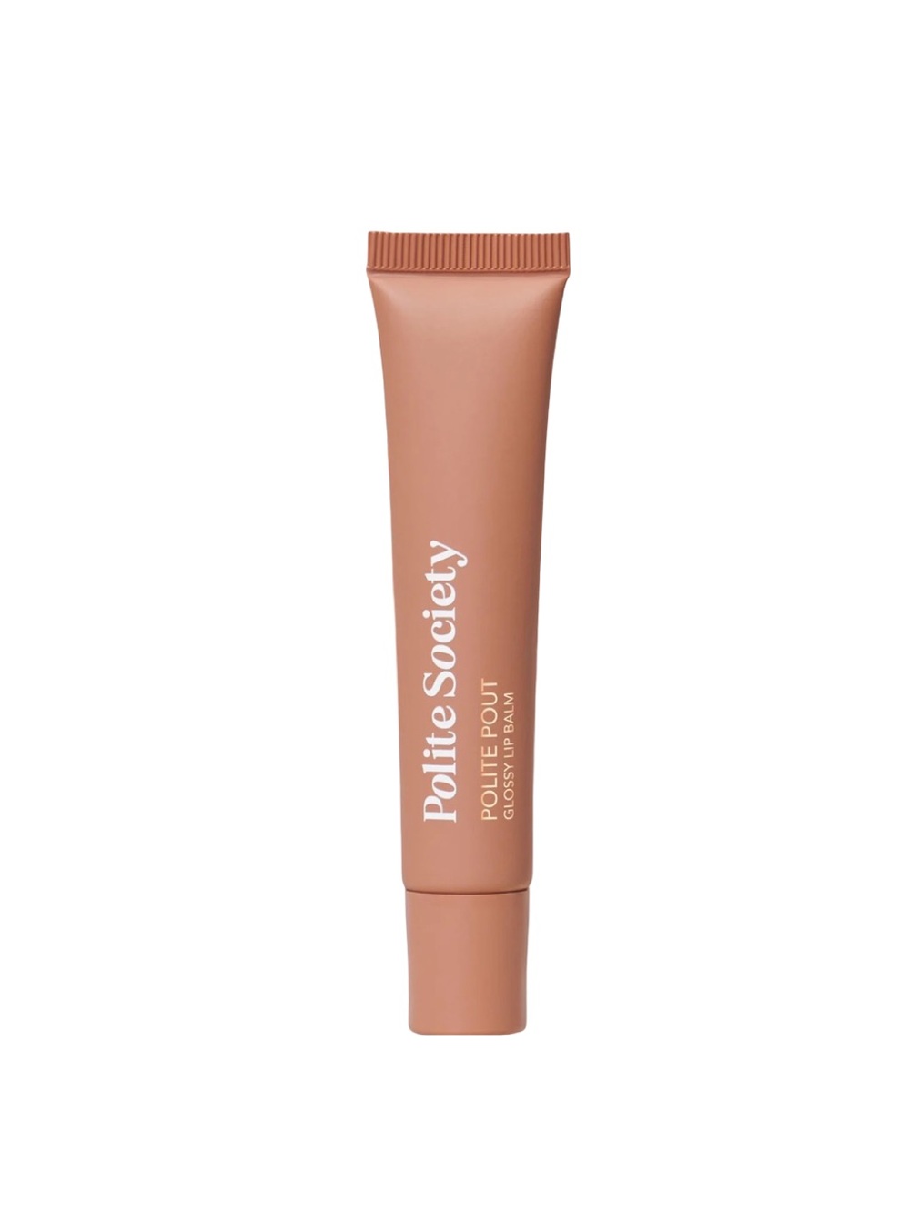 POLITE SOCIETY Polite Pout Glossy Lip Balm - French Caramel